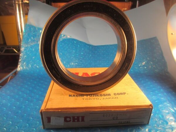 Nachi 6020 2NSL, Deep Groove Roller Bearing(=2 SKF Fag, 6020 2RS, MRC 120KSZZ)