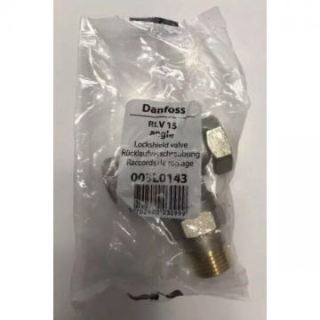 Danfoss 003L0143 RLV-15 Lock Shield Angle Valve 1/2"
