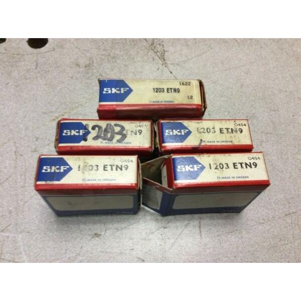 5-SKF-Bearing ,#1203-ETN9, FREE SHPPING to lower 48, NEW OTHER! #1 image