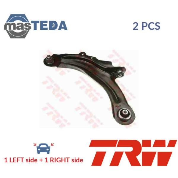 2x TRW FRONT LH RH TRACK CONTROL ARM PAIR JTC1223 P NEW OE REPLACEMENT #1 image