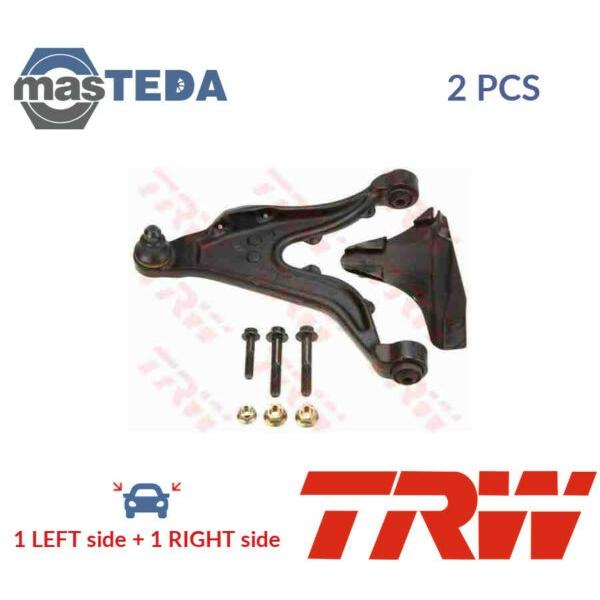 2x TRW FRONT LH RH TRACK CONTROL ARM PAIR JTC917 P NEW OE REPLACEMENT #1 image