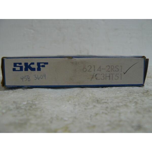 SKF 6214-2RS1/C3HT51 BEARING NEW #1 image